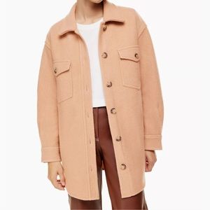 NWOT aritzia ganna shirt jacket